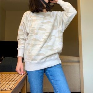Comfy Aerie Camo Pullover